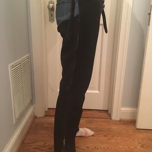 Equi-Grip Suede Leather Schooling Chaps